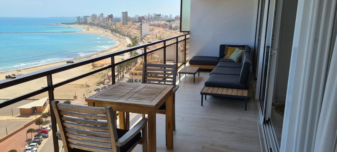 La Isleta Sea View Beach Apartment - Front Line El Campello Exteriör bild